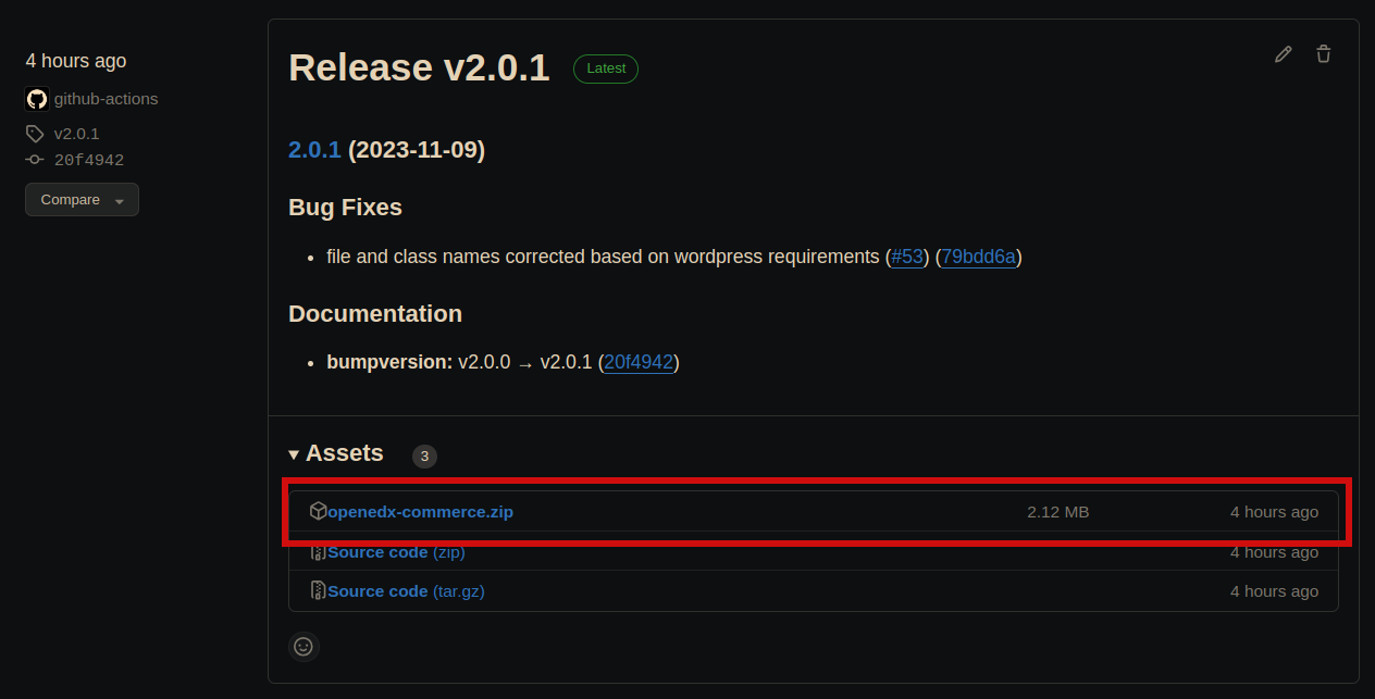 ZIP from releases